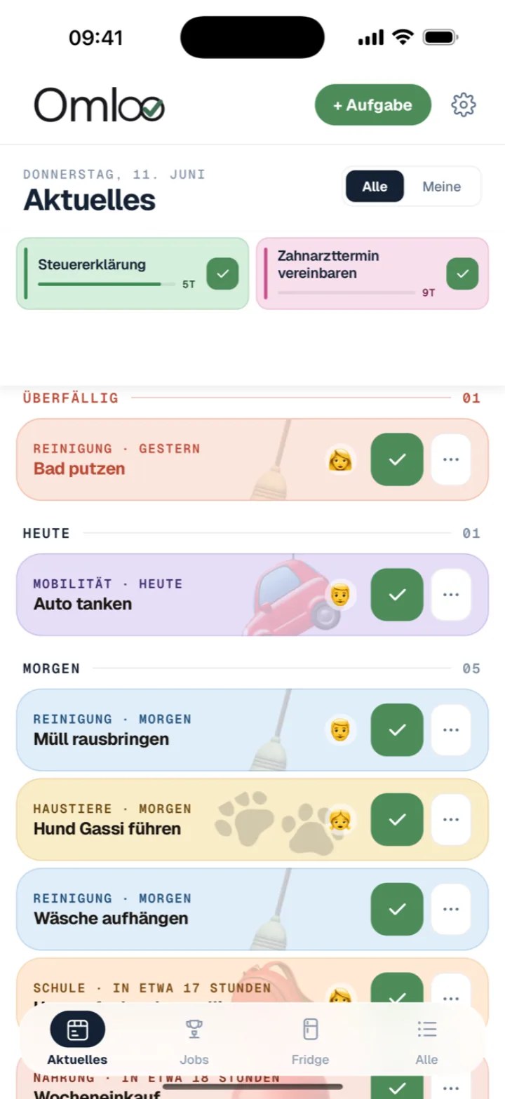 Omloo — Aktuelles