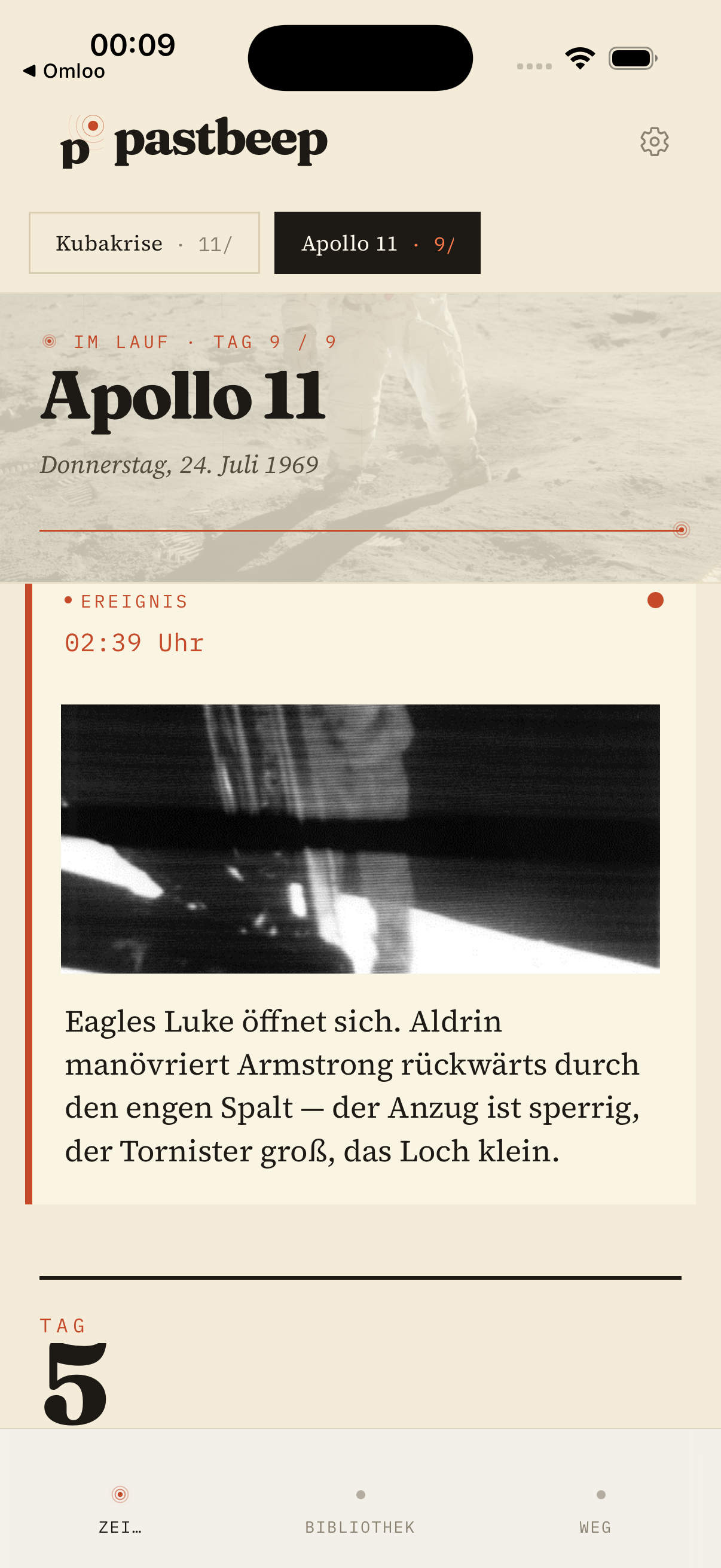 Pastbeep — Übersicht